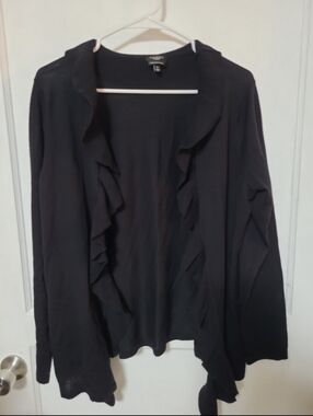 1X Talbots Black Merino Sweater